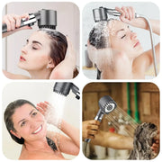 3-mode turbo-charged filtered shower head displaying the spinning internal propeller fan and custom spray modes on Spotngrab Lebanon