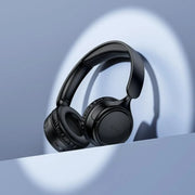 HOCO W66 Wave Bluetooth 5.4 wireless headphones in black – high-performance audio Lebanon Spotngrab.