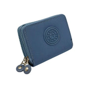Stylish multi-compartment fabric wallet for women - internal view showing card slots and coin pocket - Spotngrab Lebanon.