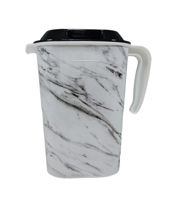 Pitcher 2 lt. – White Marble