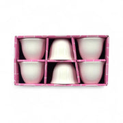 Minimalist white coffee finjans for daily use on Spotngrab Lebanon.