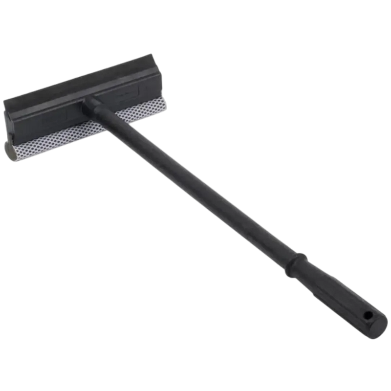 Professional window and windshield squeegee with a dual-head rubber scraper and mesh sponge on Spotngrab Lebanon.