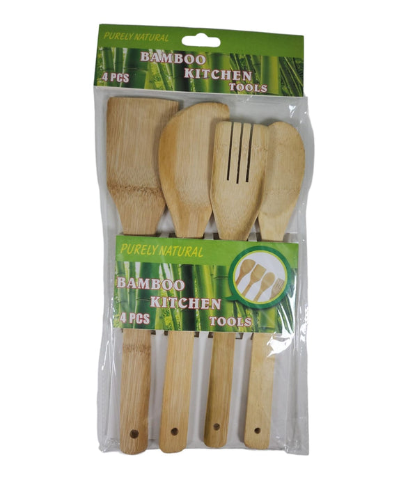 Bamboo Kitchen Tools set of 4