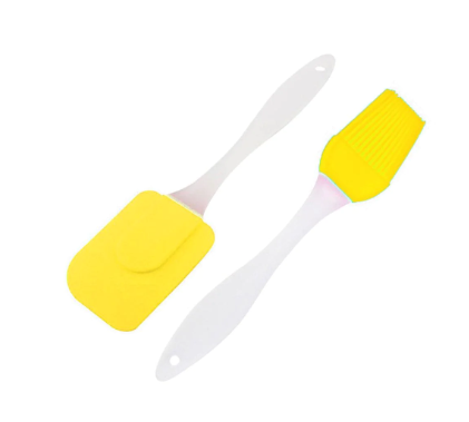 Silicone Set of 2 "Brush & Spatula"